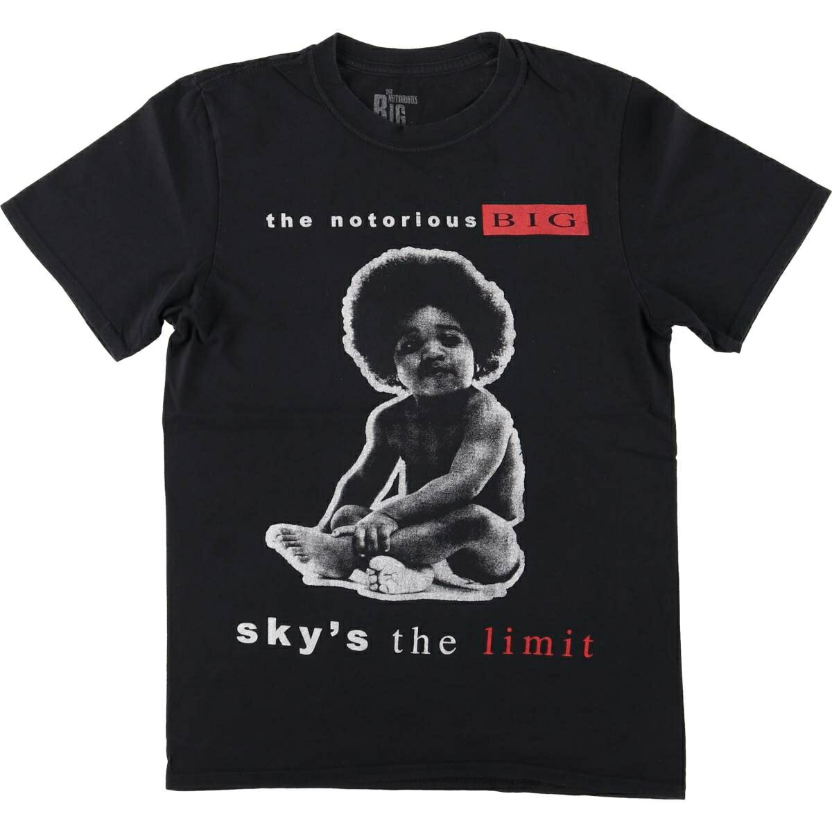 Rakuten - 古着 THE NOTORIOUS BIG ノトーリアス B.I.G. ラップTシャツ ラップT メンズS相当 /eaa495710 【中古】 【260323】 ブラック系 春夏秋