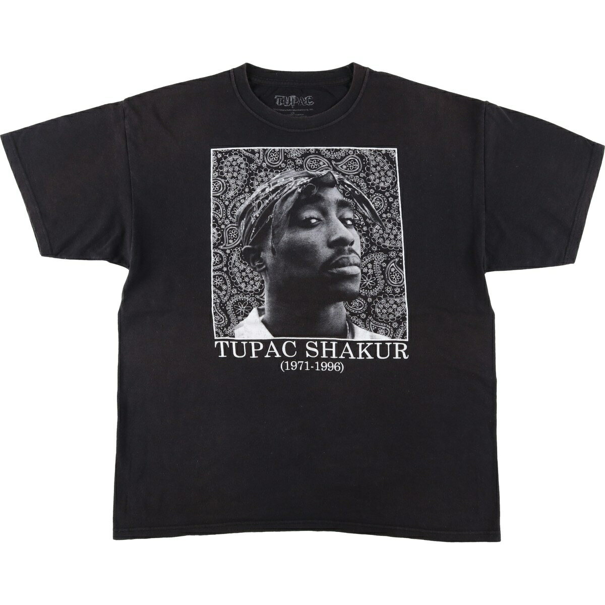 Rakuten - 古着 2PAC ツーパック ラップTシャツ ラップT メンズL相当 /eaa495778 【中古】 【260323】 ブラック系 春夏秋