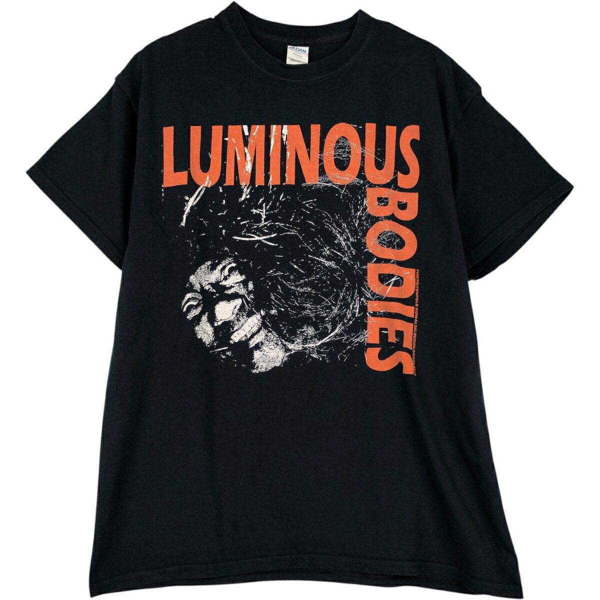 Rakuten - 古着 ギルダン GILDAN Luminous Bodies バンドTシャツ バンT メンズL相当 /eaa495830 【中古】 【260322】 ブラック系 春夏秋