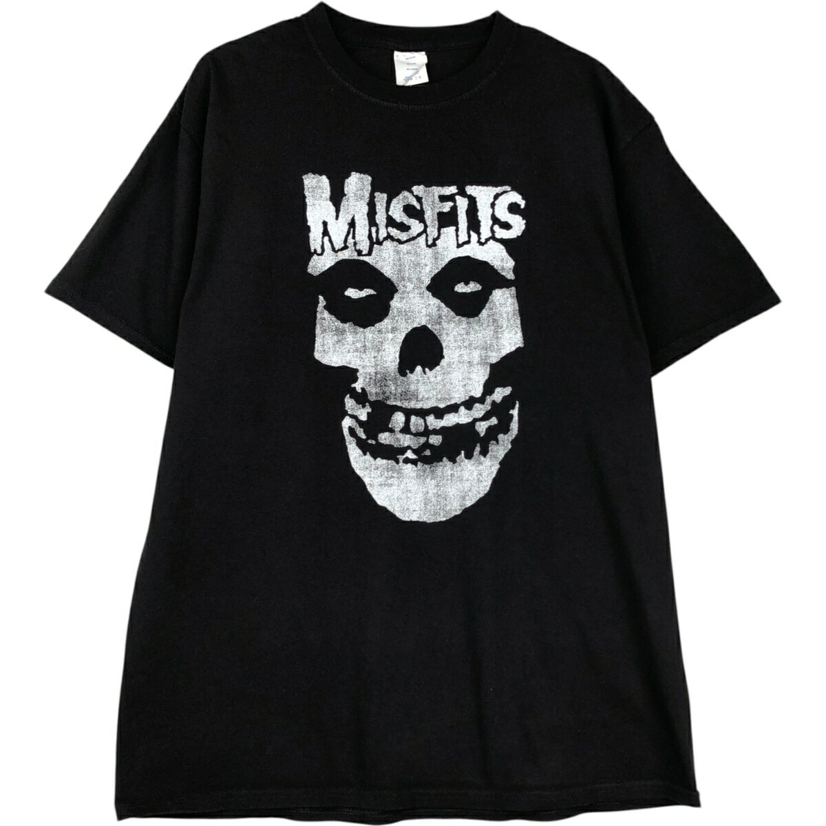樂天商城 - 古着 MISFITS ミスフィッツ ドクロ柄 スカル柄 バンドTシャツ バンT メンズL相当 /eaa495833 【中古】 【260322】 ブラック系 春夏秋