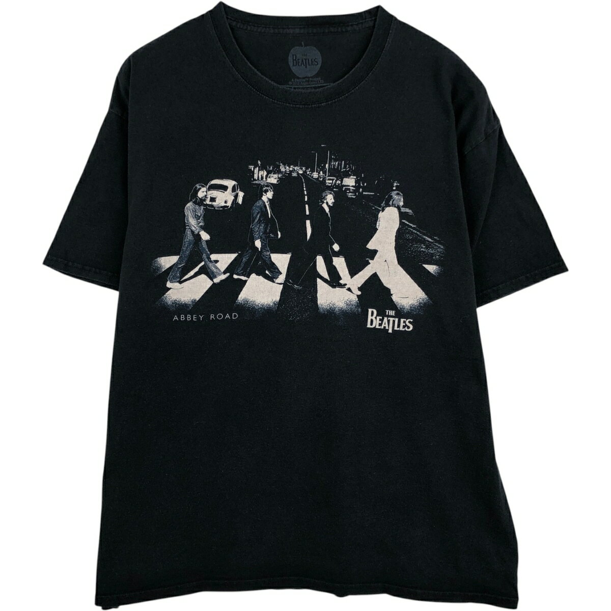 Rakuten - 古着 THE BEATLES ビートルズ バンドTシャツ バンT メンズXL相当 /eaa495867 【中古】 【260409】 ブラック系 春夏秋