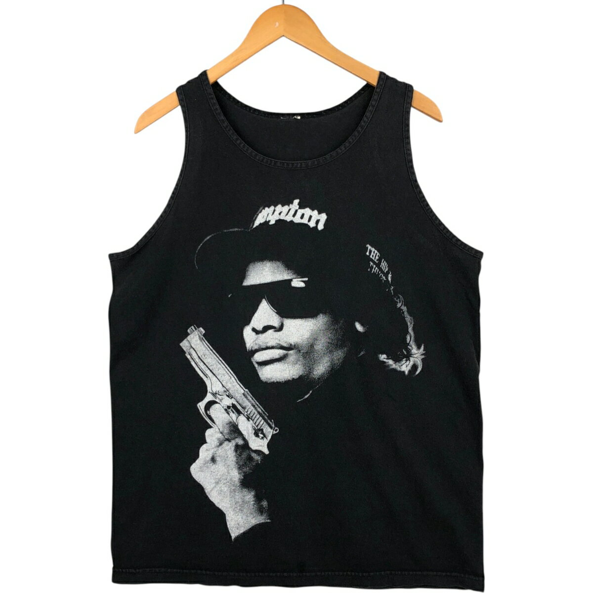 Rakuten - 古着 EAZY-E イージーE タンクトップ メンズM相当 /eaa495885 【中古】 【260322】 ブラック系 春夏