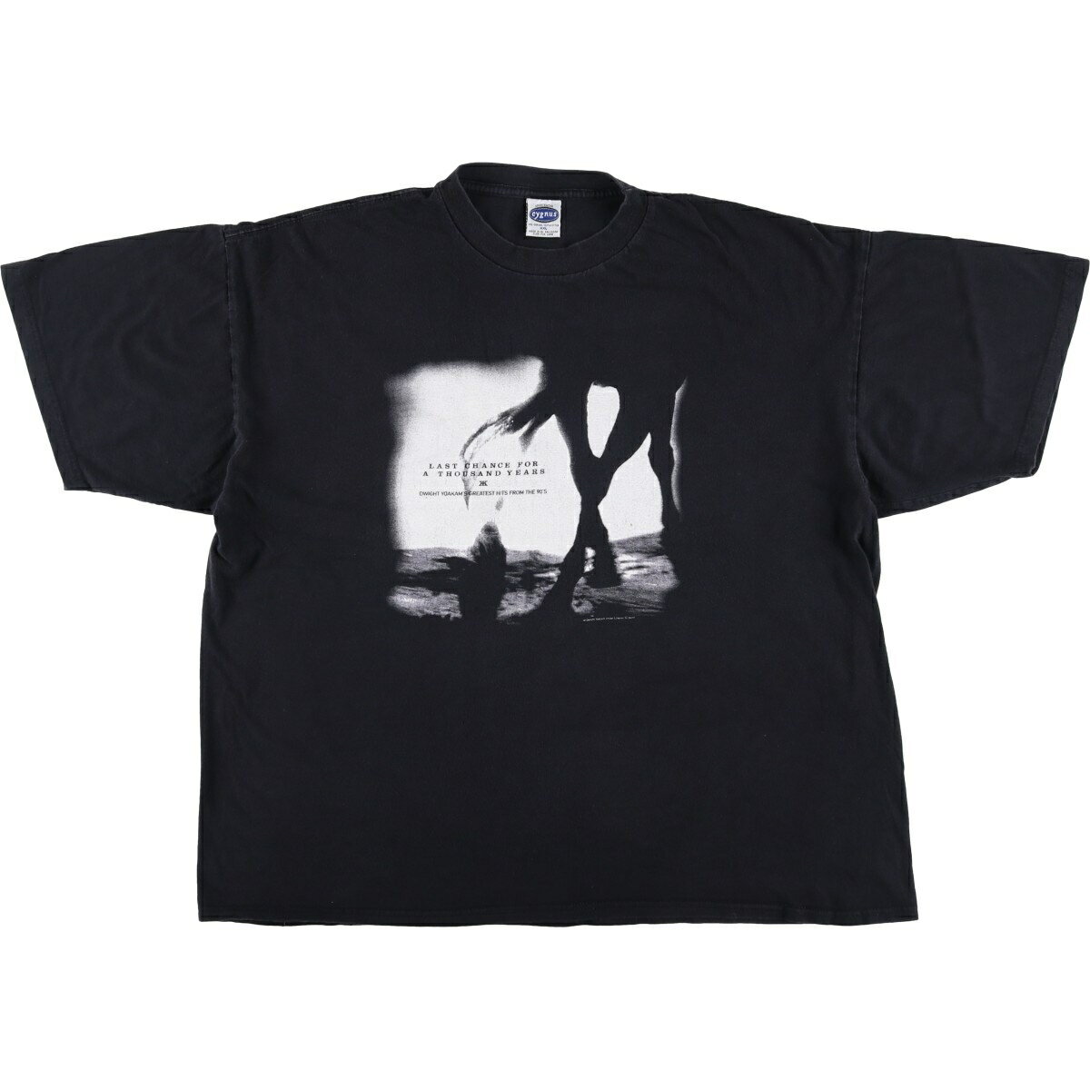 樂天商城 - 古着 Cygnus DWIGHT YOAKAM ドワイトヨーカム バンドTシャツ バンT メンズXXL相当 /eaa495933 【中古】 【260325】 ブラック系 春夏秋