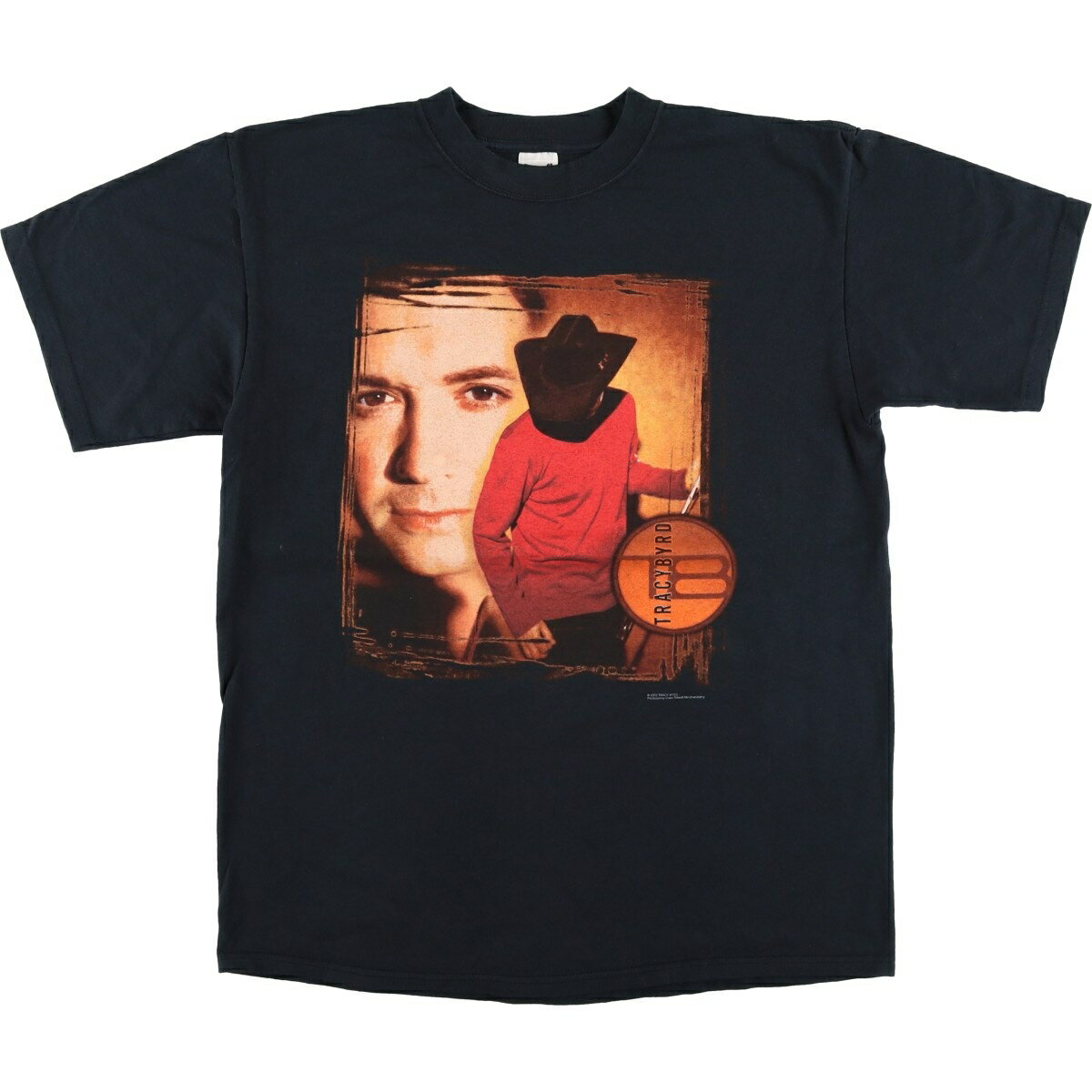 古着 00'S アンビル Anvil TRACY BYRD トレイシーバード バンドTシャツ バンT USA製 メンズL相当 /eaa495935 【中古】 【260325】 ブラック系 春夏秋