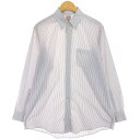 古着 ブルックスブラザーズ Brooks Brothers Est.1818 長袖 ボタンダウンストライプシャツ メンズXL相当 /eaa496518 【中古】...