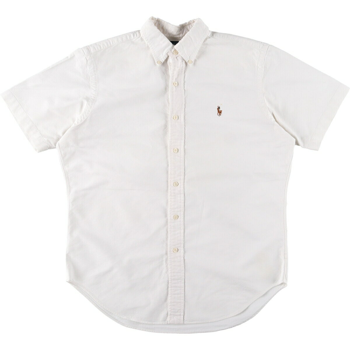 古着 ラルフローレン Ralph Lauren CLASSIC FIT クラシックフィット 半袖 ボタンダウンシャツ メンズM相当 /eaa496539 【中古】 【241020】 【SS2509_30】