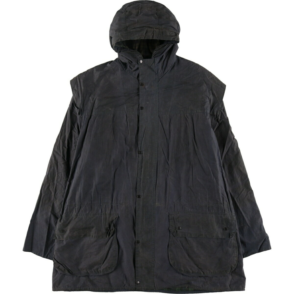  90'S Х֥ Barbour DURHAM ϥ 3 ååȥ ɥ㥱å ѹ C42 L ơ...
