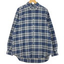 古着 ラルフローレン Ralph Lauren BLAKE 長袖 ボタンダウンチェックシャツ メンズL相当 /eaa496845 【中古】 【241021】(4)