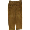 古着 バーバリー Burberry's Leisure ツータック コーデュロイパンツ メンズw34相当 /eaa496875 【中古】 【241104】 【SS2506_30】