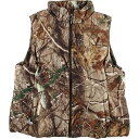 古着 REALTREE 迷彩柄 リアルツリーカモ リバーシブル 中綿ベスト メンズXL相当 /eaa497170 【中古】 【241027】 ss2503_30