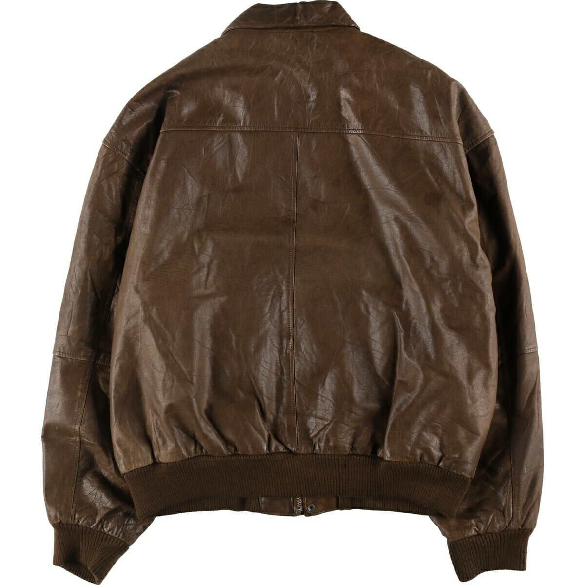 古着 ウィルソン WILSON ADVENTURE BOUND A-2タイプ レザーフライトジャケット メンズXL相当 /eaa497283 【中古】 【241025】 【K2411】 【SS2506_10】