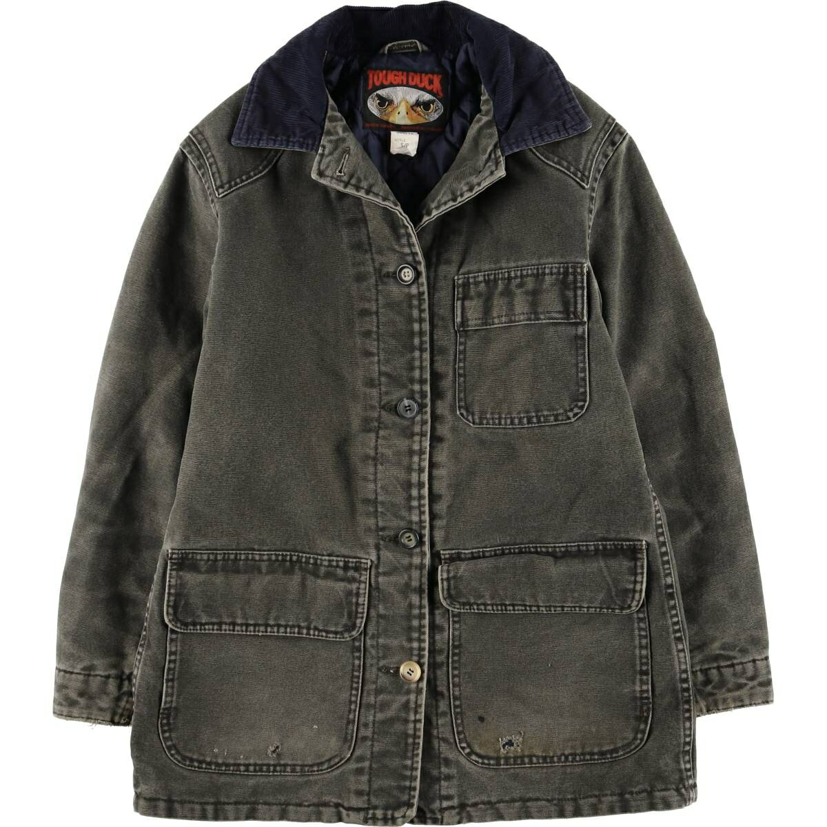 古着 90'S TOUGH DUCK ダック ハンティングジャケット カナダ製 レディースS相当 ヴィンテージ /eaa497790 【中古】 【250308】 【Elulu/エルル】