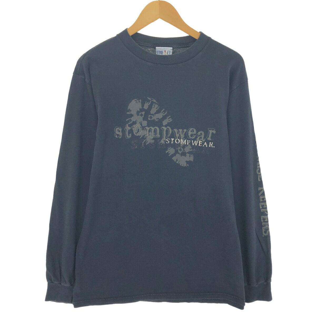 古着 TIME UT TULTEX ロングTシャツ ロンT メンズL相当 /eaa497852 【中古】 【241027】 【SS2509_30】