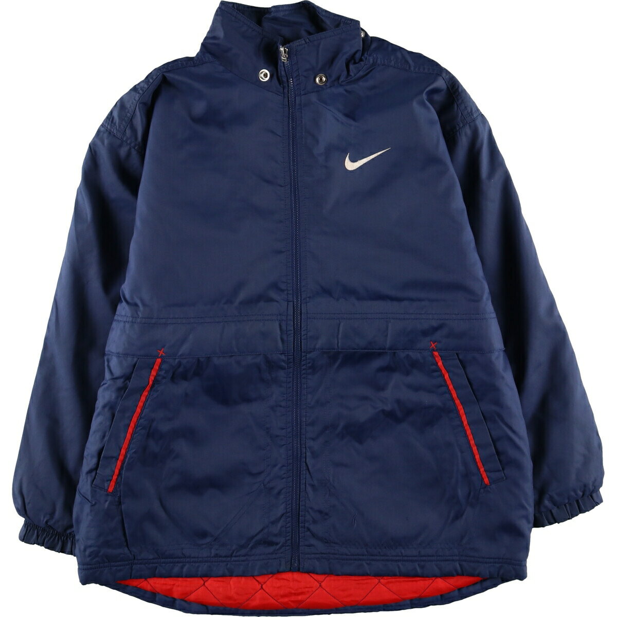 古着 90'S ナイキ NIKE バックロゴ 中綿ジャケット パファージャケット メンズL相当 ヴィンテージ /eaa498044 【中古】 【250122】