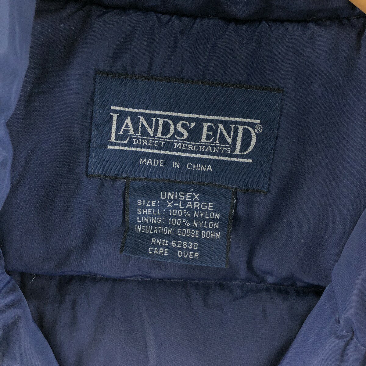 古着 ランズエンド LANDS END ダウンベスト メンズXL相当 /eaa498067 【中古】 【250131】 【SS2506_30】