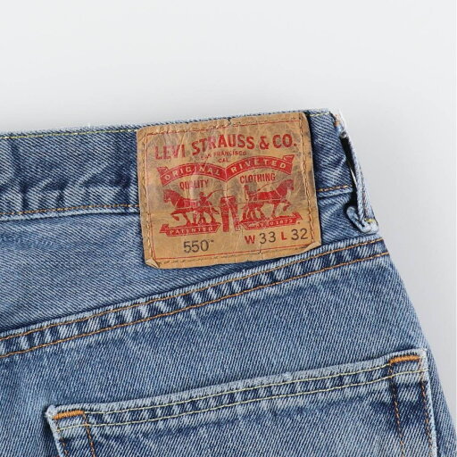 古着 リーバイス Levi's 550 テーパードデニムパンツ メンズw32相当 /eaa498303 【中古】 【250122】