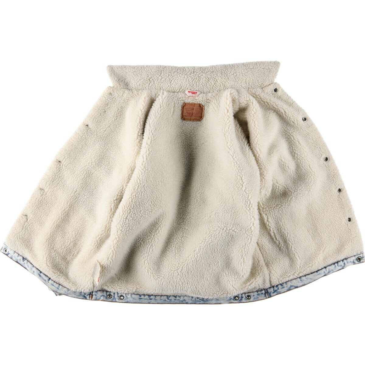 古着 80'S リーバイス Levi's 70608 02 デニムボアジャケット メンズL相当 ヴィンテージ /eaa498348 【中古】 【250120】