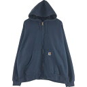 古着 カーハート Carhartt スウェットフルジップパーカー メンズXXL相当 /eaa498417 【中古】 【250124】