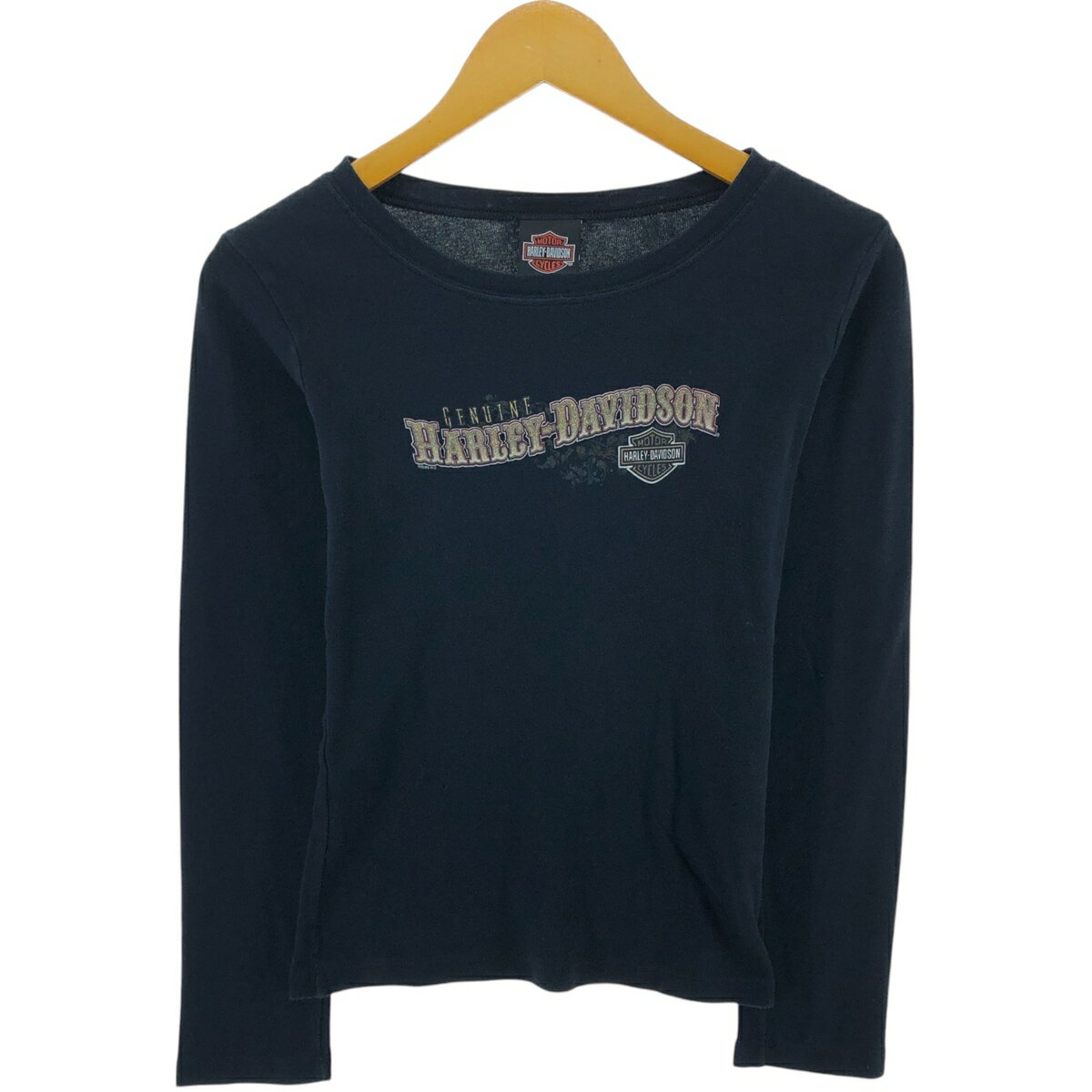 古着 ハーレーダビッドソン Harley-Davidson ロングTシャツ ロンT USA製 レディースM相当 /eaa498859 【中古】 【250125】 【ADEL/アデル】 【ss2601_10】