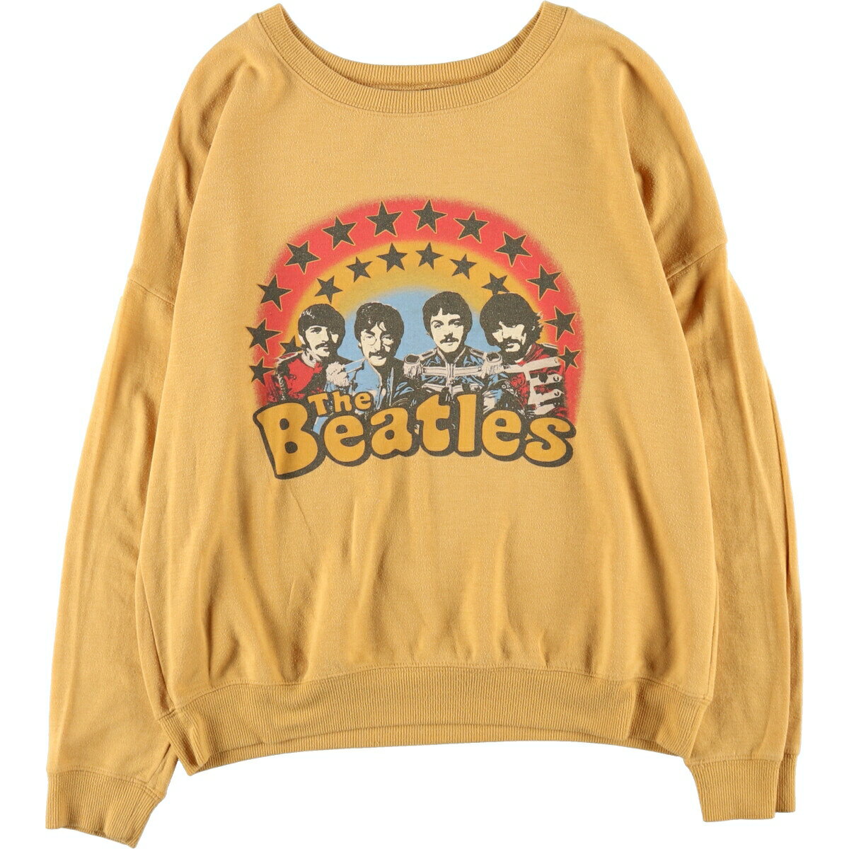 古着 THE BEATLES ビートルズ バンド スウェットシャツ トレーナー レディースM相当 /eaa499136 【中古】 【241103】 【ADEL/アデル】