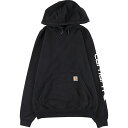 古着 カーハート Carhartt Loose Fit スウェットプルオーバーパーカー メンズS相当 /eaa500157 【中古】 【241104】