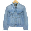 古着 80'S リー Lee デニムジャケット Gジャン メンズL相当 ヴィンテージ /eaa500470 【中古】 【241118】 【SS2506_30】