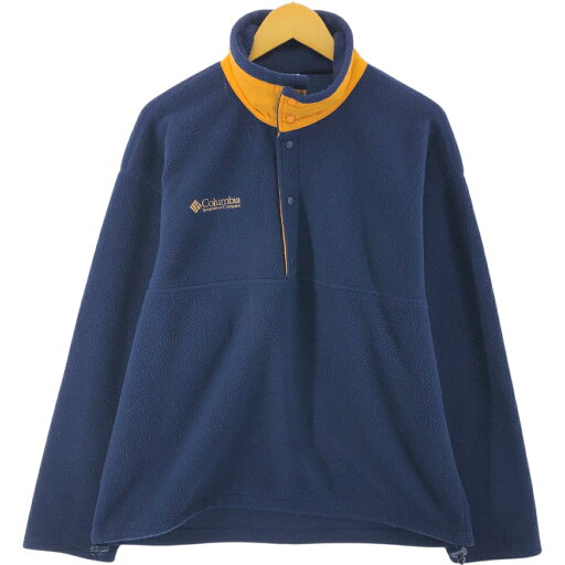 古着 90'S コロンビア Columbia ハーフスナップ フリースプルオーバー USA製 メンズM相当 ヴィンテージ /eaa501176 【中古】 【250309】 古着 90'S コロンビア Columbia ハーフスナップ フリースプルオーバー USA製 メンズM相当 ヴィンテージ /eaa501176 【中古】 【250309】