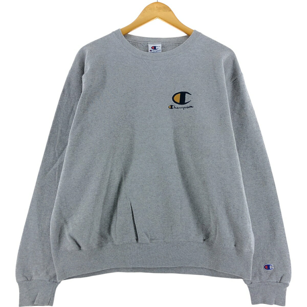 樂天商城 - 古着 90'S チャンピオン Champion ワンポイントロゴスウェットシャツ トレーナー メンズXL相当 ヴィンテージ /eaa501316 【中古】 【250221】 【SS2603_30】