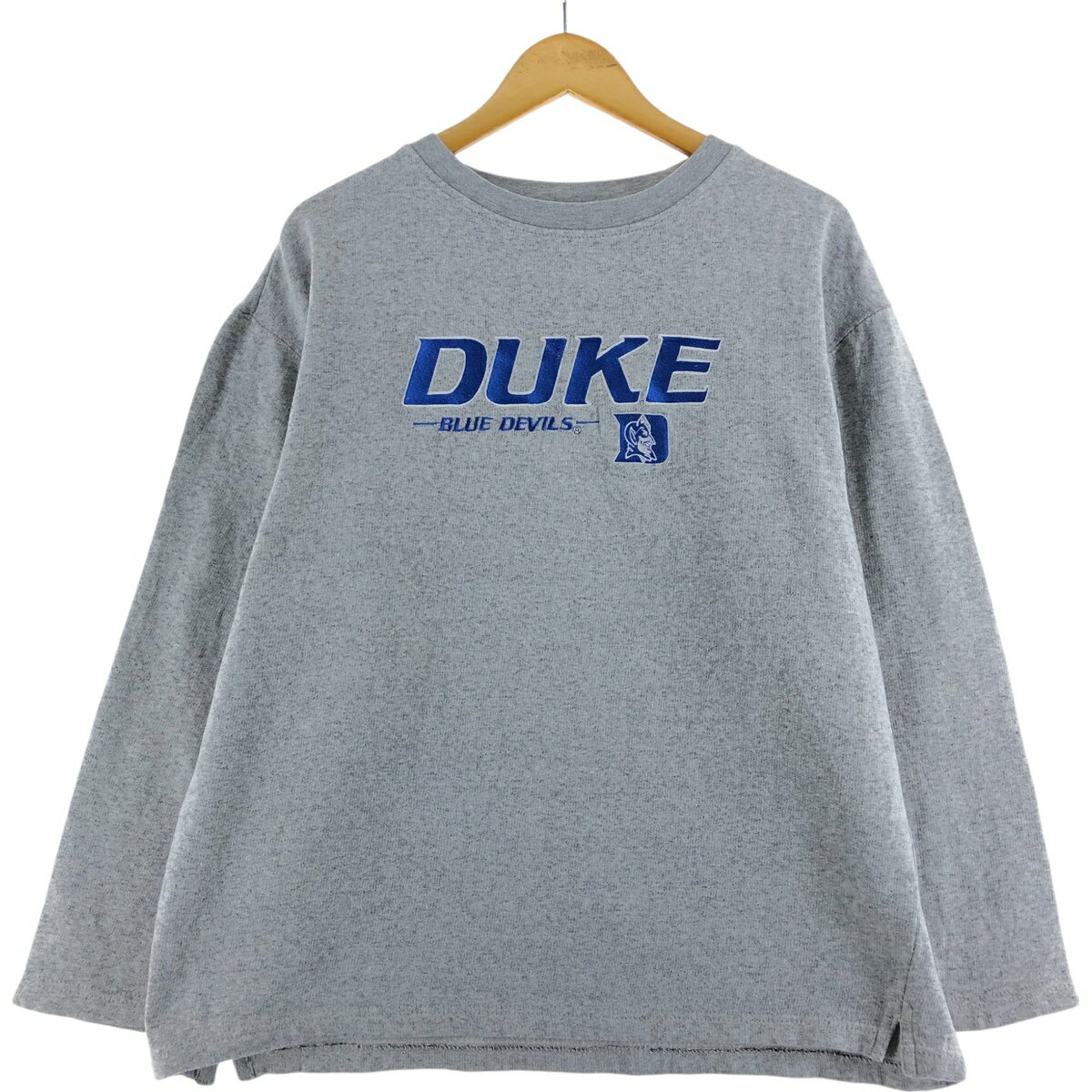 Sweat - 古着 レッドオーク RED OAK カレッジスウェットシャツ トレーナー メンズL相当 /eaa501328 【中古】 【250222】 【SS2603_30】 グレー系 春夏秋冬