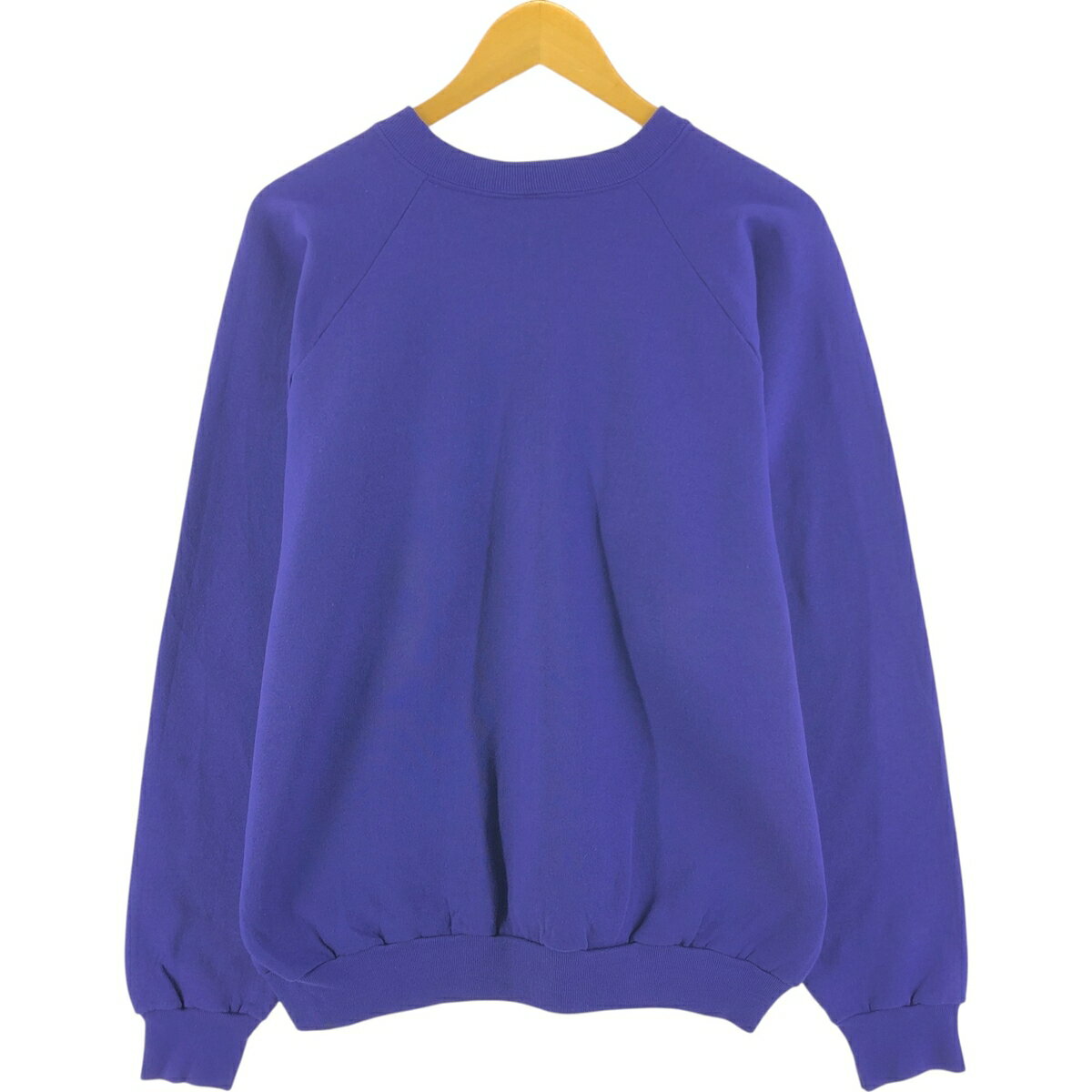 古着 90'S フルーツオブザルーム FRUIT OF THE LOOM 無地 ブランクスウェットシャツ トレーナー USA製 メンズXL相当 ヴィンテージ /eaa501417 【中古】 【250221】