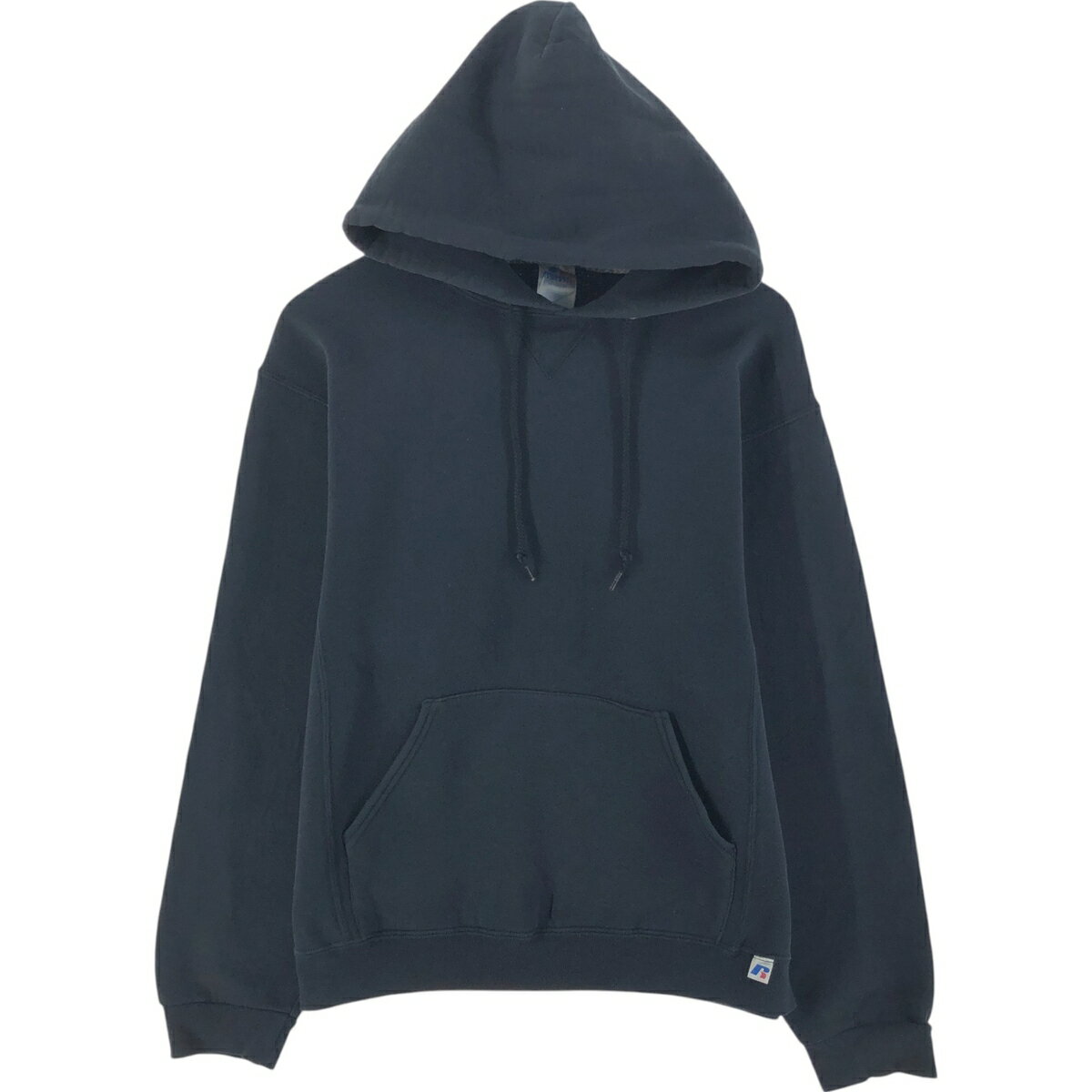 商品詳細 ブランド・Russell・ラッセル・ 特徴・クルーネック(丸首)・長袖・前Vはめ込みガゼット・ モデル/形状・無地 ブランクスウェットシャツ トレーナー・ 素材・コットン:50%・ポリエステル:50%・ 色・ブラック系 黒色・ 柄・無地・ 生産国・ホンジュラス製・ 年代 サイズ・表記サイズ:M・着丈:64.5cm・身幅:55cm・肩幅:53.5cm・袖丈:60cm・ コンディション・C・ カテゴリ・メンズ・トップス・スウェット・トレーナー・ 商品番号・eaa501503・ 取扱店・・ スタッフコメントRussell 無地 ブランクスウェットシャツ トレーナー / 商品番号 eaa501503 USEDですので使用感などございますが、まだまだご愛用していただけます。 古着という事をご理解の上ご注文よろしくお願いします。 【状態追記】 ●前、両袖先に汚れ。 ●前、右脇に糸ぬけ。 ●前、左胸に汚れ。 ●前、左脇に汚れ。 ●後、両袖先bに汚れ。 ●後、左袖先に裂け。 ●内側、フード内に汚れ。※状態は当社独自の基準です。 表記サイズ着丈身幅肩幅袖丈 M(※着用感、表記サイズは目安です。)64.5cm55cm53.5cm60cm ※測定値の若干の誤差はご了承下さい。サイズガイドはこちら ブランドRussellラッセル 特徴クルーネック(丸首) / 長袖 / 前Vはめ込みガゼットモデル/形状無地 ブランクスウェットシャツ トレーナー素材コットン:50% / ポリエステル:50%色ブラック系 黒色柄無地生産国ホンジュラス製年代-カテゴリトレーナー商品番号eaa501503取扱店　　 ラッセルの他の商品を見るトレーナーの他の商品を見る