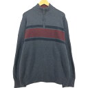 古着 エディーバウアー Eddie Bauer コットンニットハーフジップセーター メンズXL相当 /eaa501787 【中古】 【250504】(4)