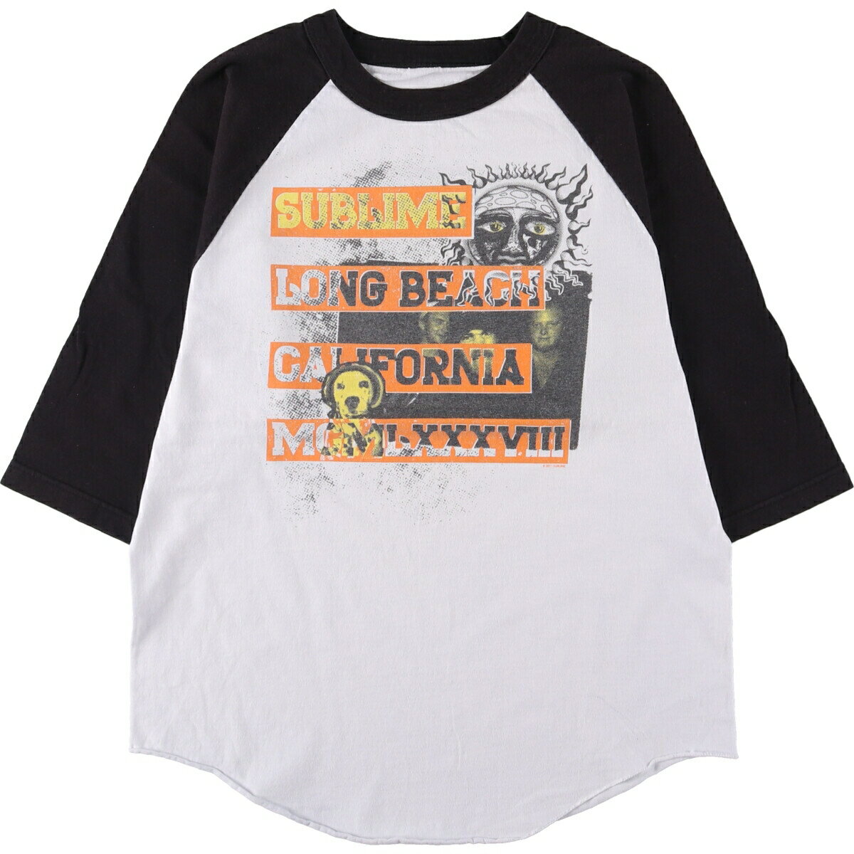 古着 SUBLIME サブライム 七分袖 ロンT バンドTシャツ バンT メンズS相当 /eaa501830 【中古】 【250504】 【SS2509_30】