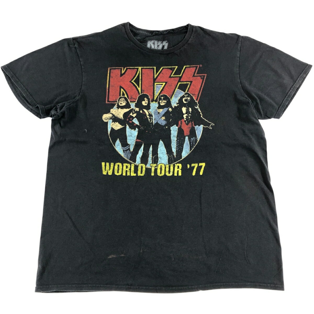 古着 KISS キッス バンドTシャツ バンT メンズL相当 /eaa501959 【中古】 【250601】 【SS2603_30】 ブラック系 春夏秋