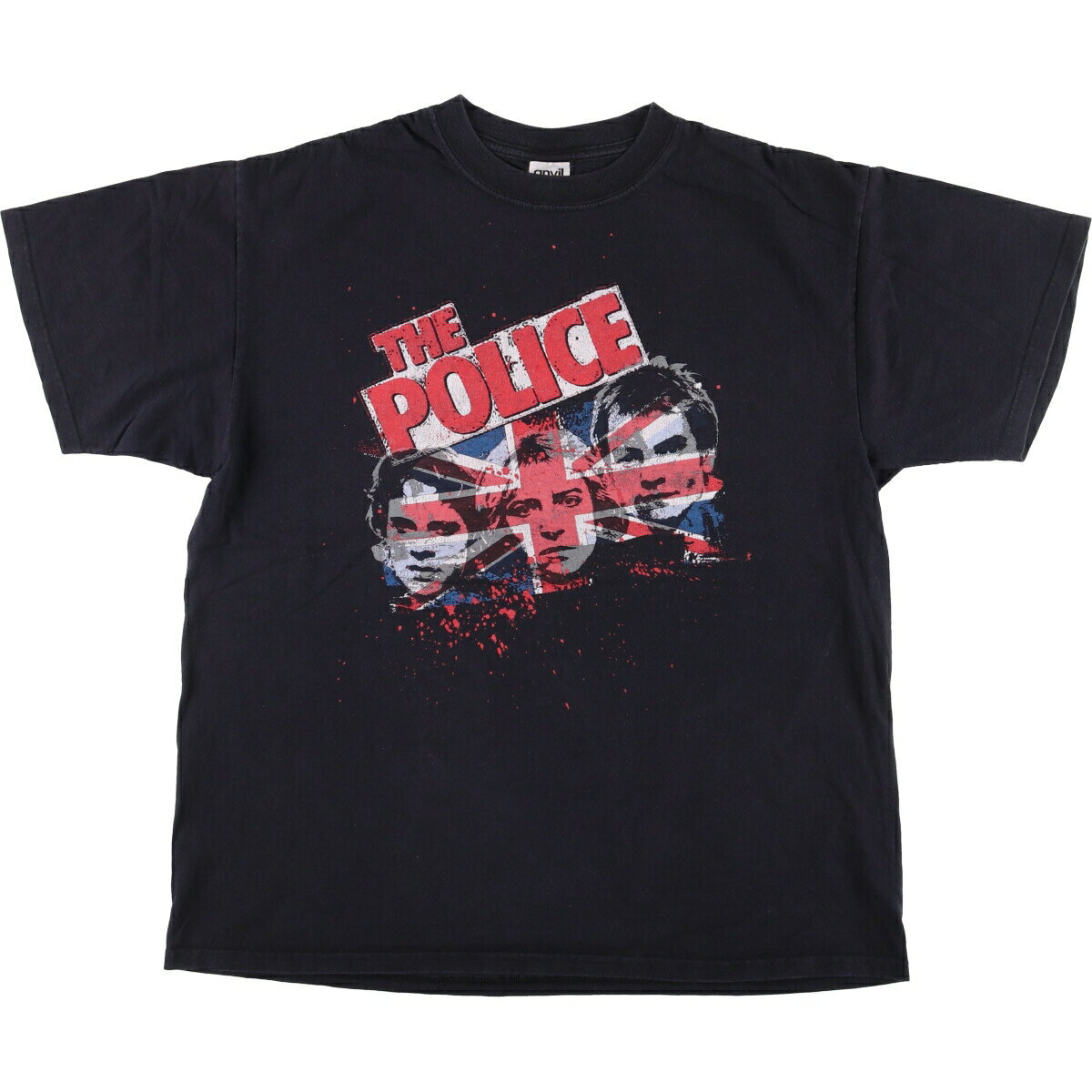 商品詳細 ブランド・Anvil・アンビル・ 特徴・クルーネック(丸首)・半袖・ モデル/形状・THE POLICE ザポリス・バンドTシャツ バンT・ 素材・コットン:100%・ 色・ブラック系 黒色・ 柄・プリント・ 生産国・ニカラグア製・ 年代・00年代・ サイズ・メンズXL・表記サイズ:XL・着丈:69cm・身幅:59cm・肩幅:51.5cm・袖丈:20.5cm・ コンディション・B・ カテゴリ・メンズ・トップス・Tシャツ・バンドTシャツ・ 商品番号・eaa501971・ 取扱店・・ スタッフコメントAnvil THE POLICE ザポリス バンドTシャツ バンT / メンズXL / 商品番号 eaa501971 USEDですので使用感などございますが、まだまだご愛用していただけます。 古着という事をご理解の上ご注文よろしくお願いします。※状態は当社独自の基準です。 着用感表記サイズ着丈身幅肩幅袖丈 メンズXLXL(※着用感、表記サイズは目安です。)69cm59cm51.5cm20.5cm ※測定値の若干の誤差はご了承下さい。サイズガイドはこちら ブランドAnvilアンビル 特徴クルーネック(丸首) / 半袖モデル/形状THE POLICE ザポリス / バンドTシャツ バンT素材コットン:100%色ブラック系 黒色柄プリント生産国ニカラグア製年代00年代カテゴリバンドTシャツ商品番号eaa501971取扱店　　 アンビルの他の商品を見るバンドTシャツの他の商品を見る