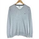 古着 ラコステ LACOSTE CHEMISE フレンチラコステ コットンニットセーター メンズXXL相当 /eaa502018 【中古】 【241117】 s...