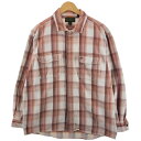古着 90'S ティンバーランド Timberland 長袖 ヘビーネルチェックシャツ メンズXL相当 ヴィンテージ /eaa502445 【中古】 【241110】