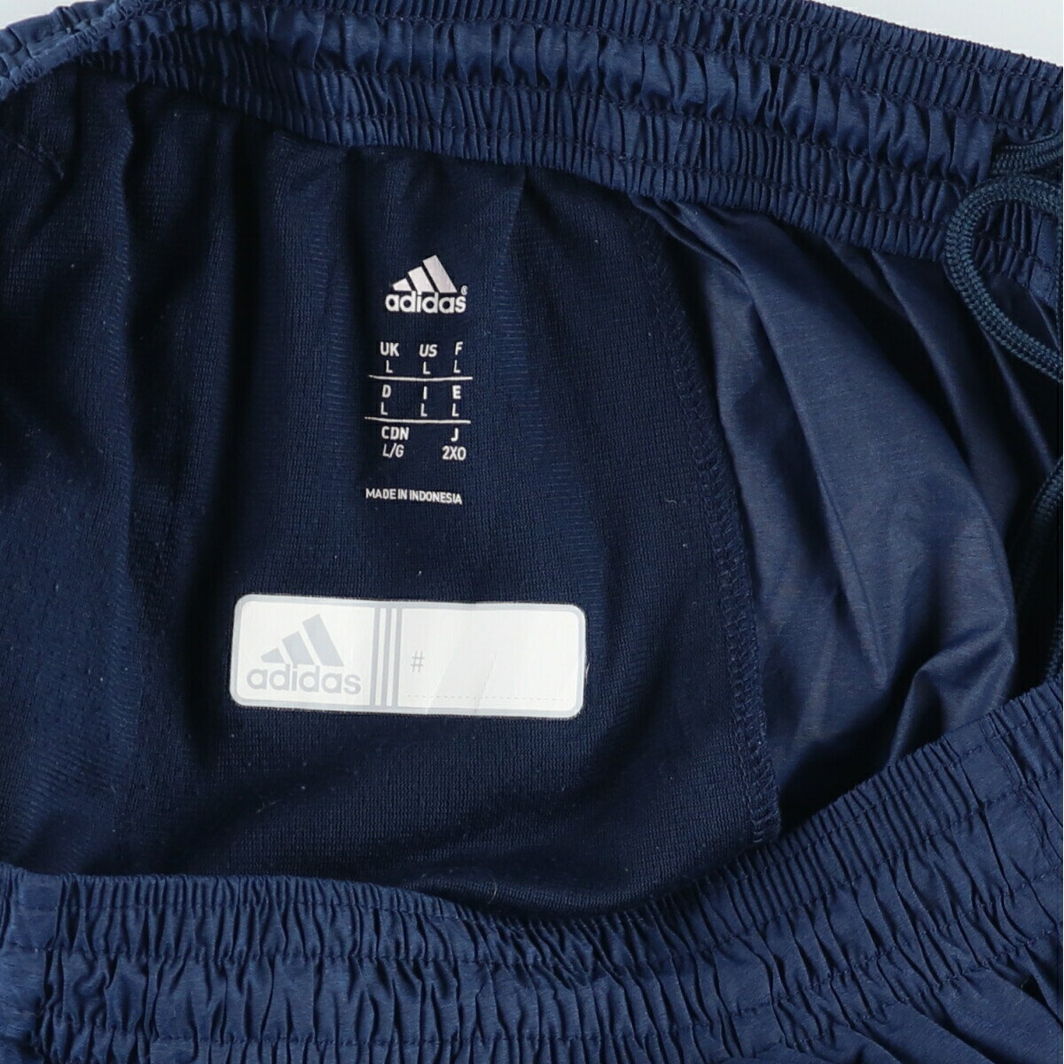 古着 アディダス adidas カレッジ ウォームアップパンツ ナイロンパンツ シャカシャカパンツ メンズL相当 /eaa502524 【中古】 【241113】