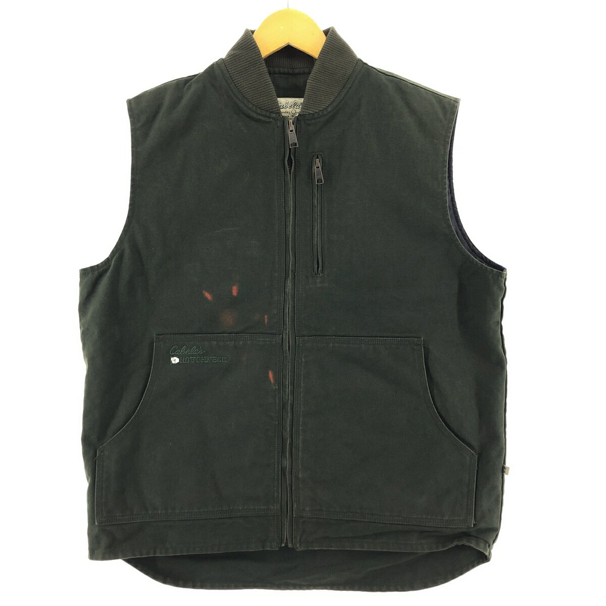 古着 カベラス Cabelas 中綿入り ダックベスト メンズL相当 /eaa502609 【中古】 【241108】 【SS2506_30】
