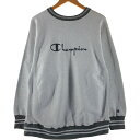 古着 90'S チャンピオン Champion REVERSE WEAVE リバースウィーブ 刺繍タグ ロゴスウェットシャツ トレーナー USA製 メンズL相当 ヴィンテージ /eaa503386 【中古】 【241123】(4)