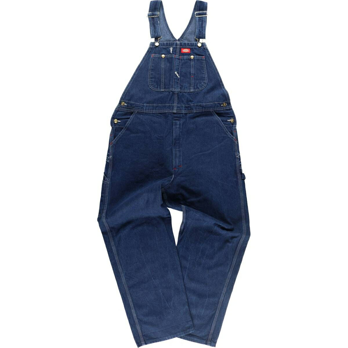 古着 ディッキーズ Dickies デニムオーバーオール メンズw39相当 /eaa503752 【中古】 【241124】 【SS2506_30】