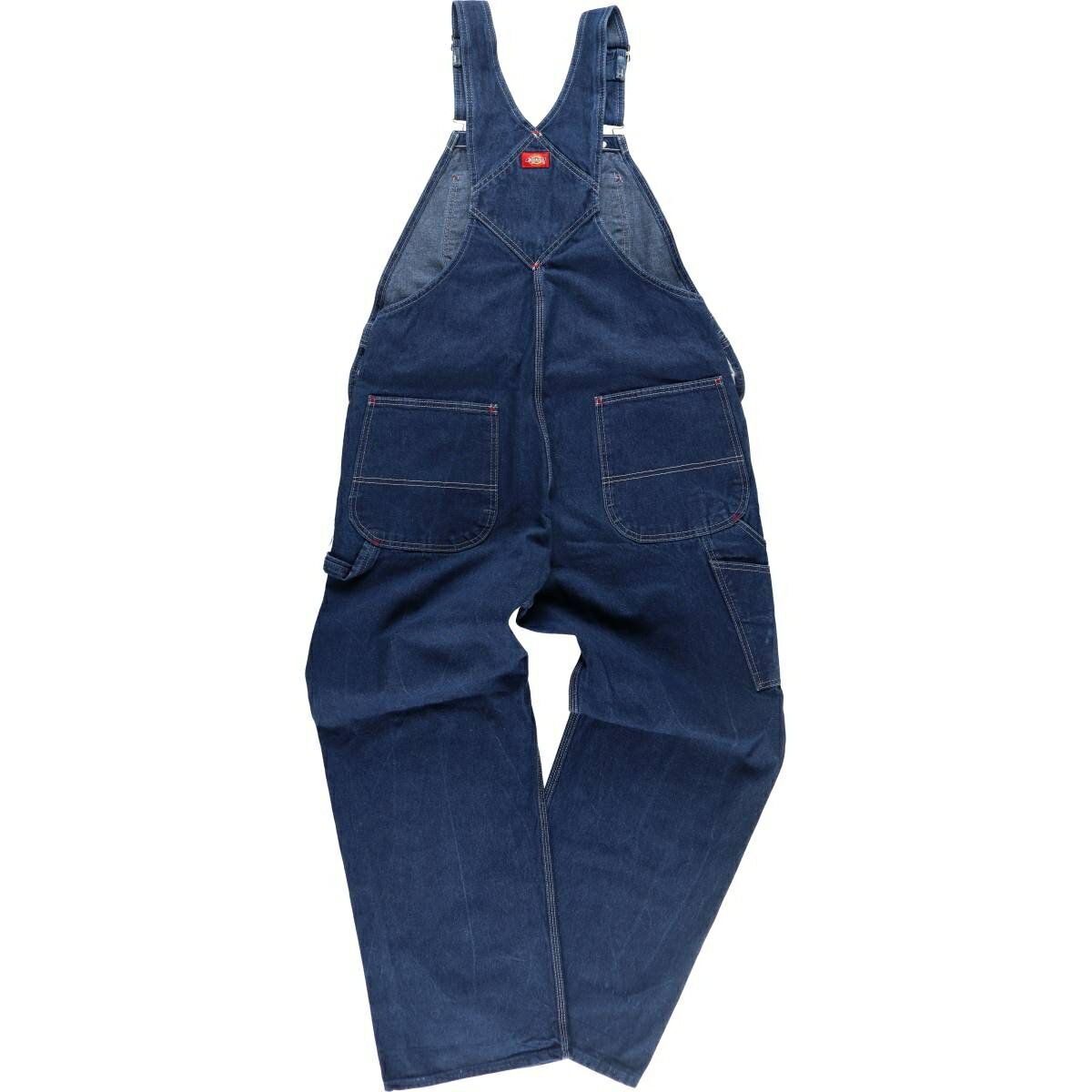 古着 ディッキーズ Dickies デニムオーバーオール メンズw39相当 /eaa503752 【中古】 【241124】