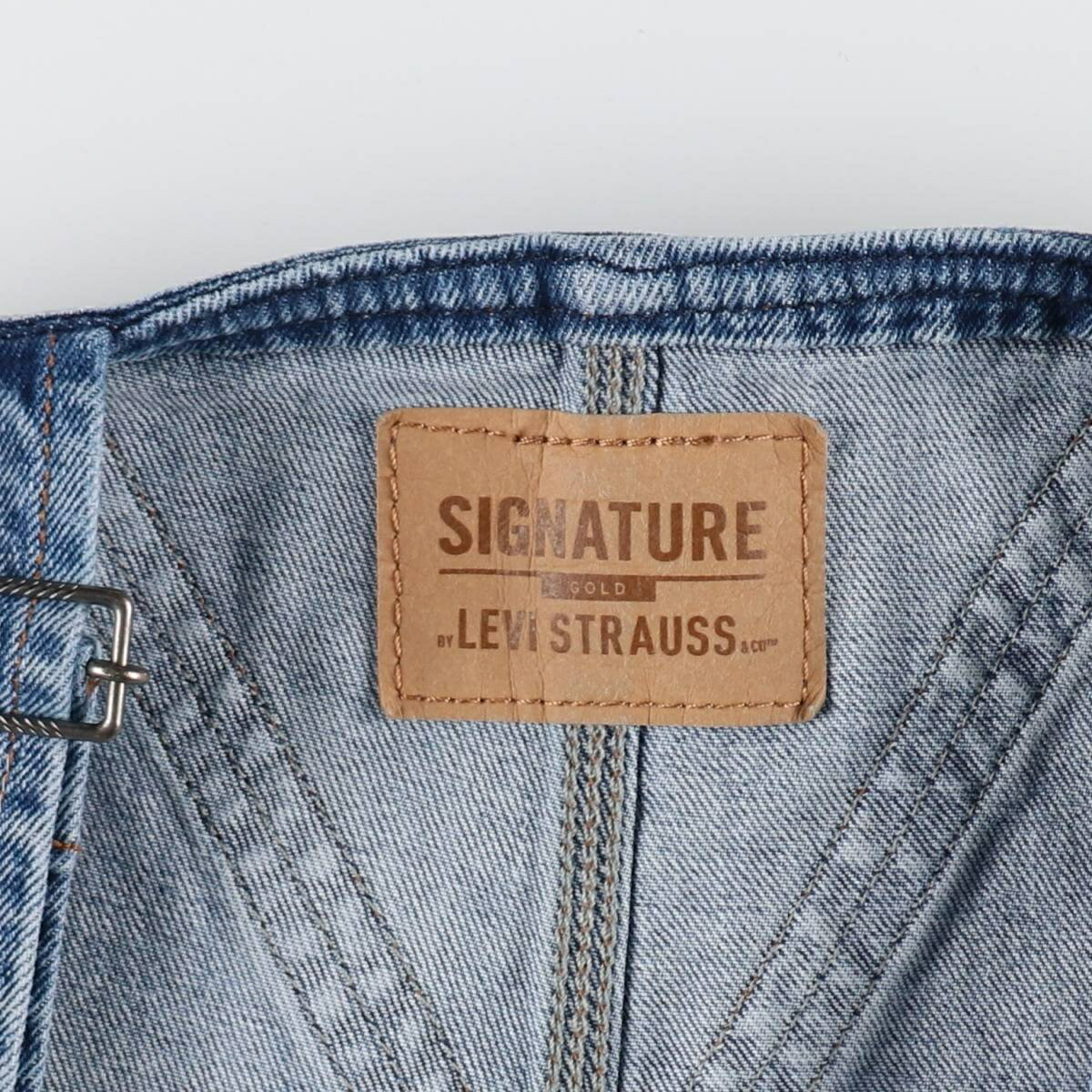 古着 リーバイス Levi's SIGNATURE デニムオーバーオール メンズw37相当 /eaa503816 【中古】 【241206】 【SS2506_30】