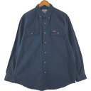 古着 カーハート Carhartt 長袖 ボタンダウン ワークシャツ メンズL相当 /eaa504526 【中古】 【241127】(4)