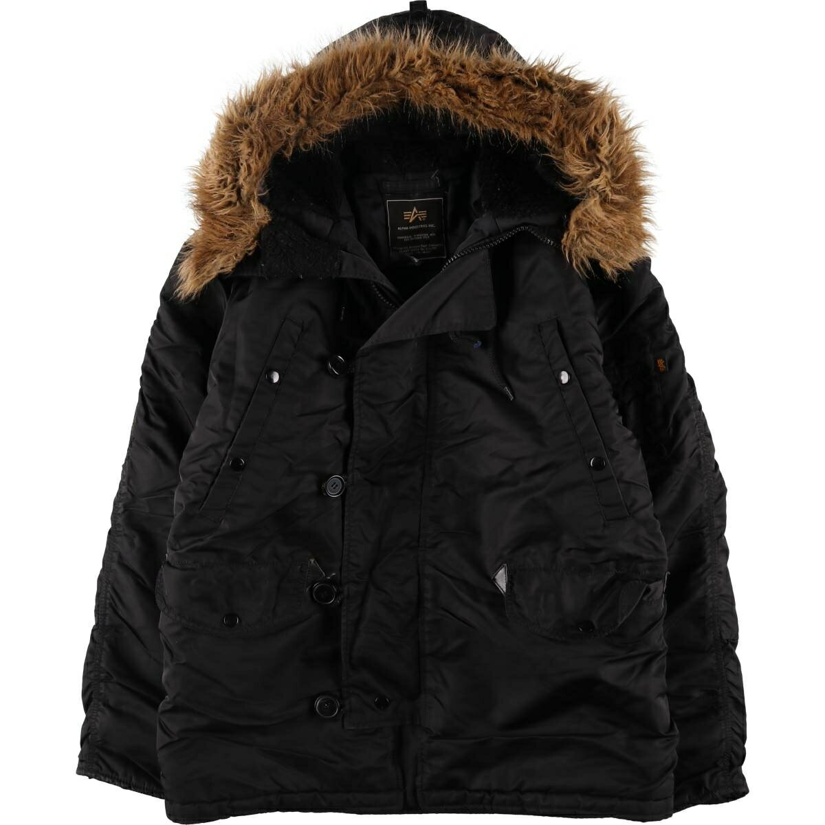 古着 民間品 アルファ ALPHA N3-Bタイプ ミリタリー フライトジャケット メンズS相当 /eaa505017 【中古】 【241223】