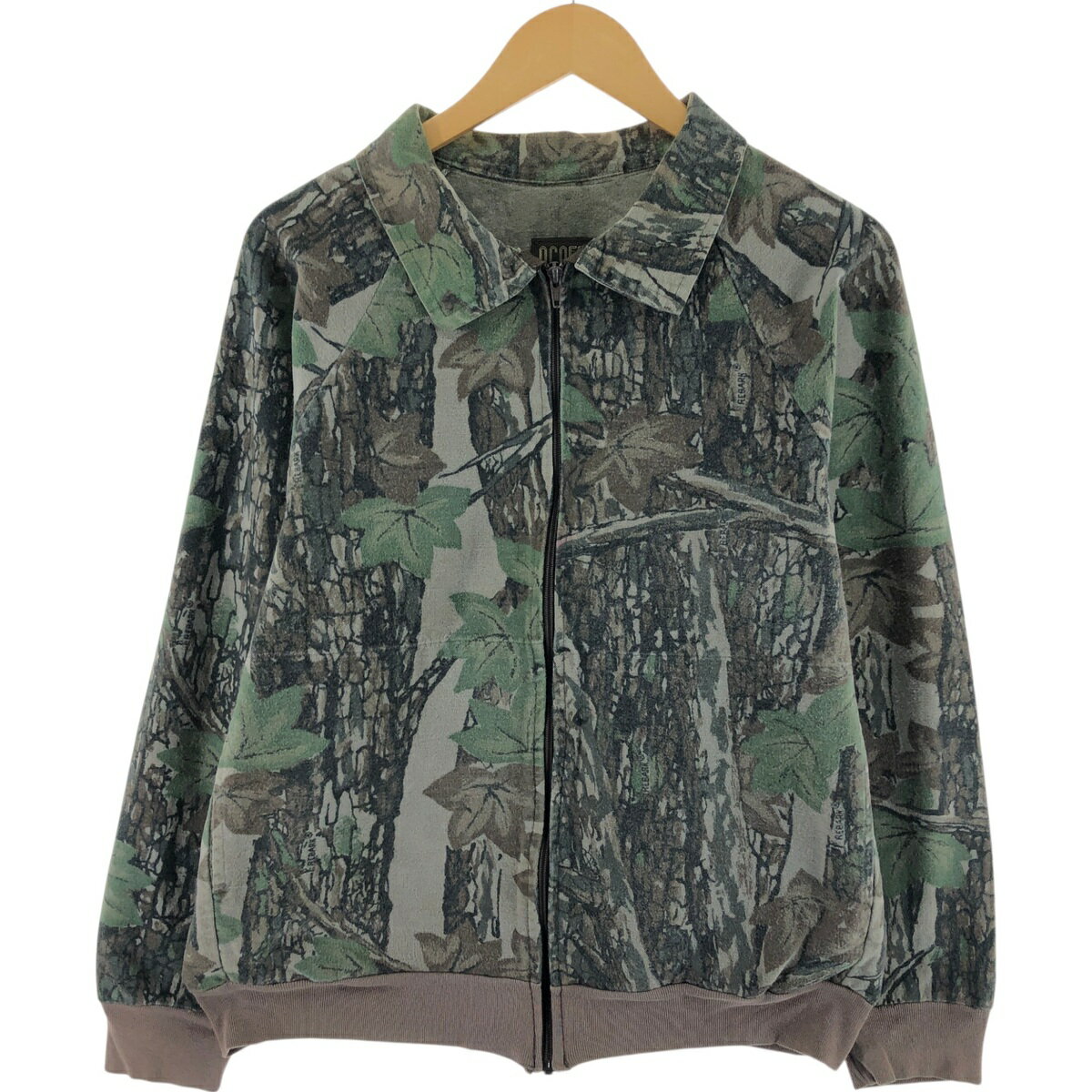 古着 OCOEE 迷彩柄 リアルツリーカモ コットンジャケット メンズM相当 /eaa505601 【中古】 【241202】 【SS2506_30】