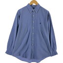 古着 ラルフローレン Ralph Lauren YARMOUTH 長袖 ボタンダウンシャツ メンズL相当 /eaa505700 【中古】 【241201】 【SS2506_30】(4)