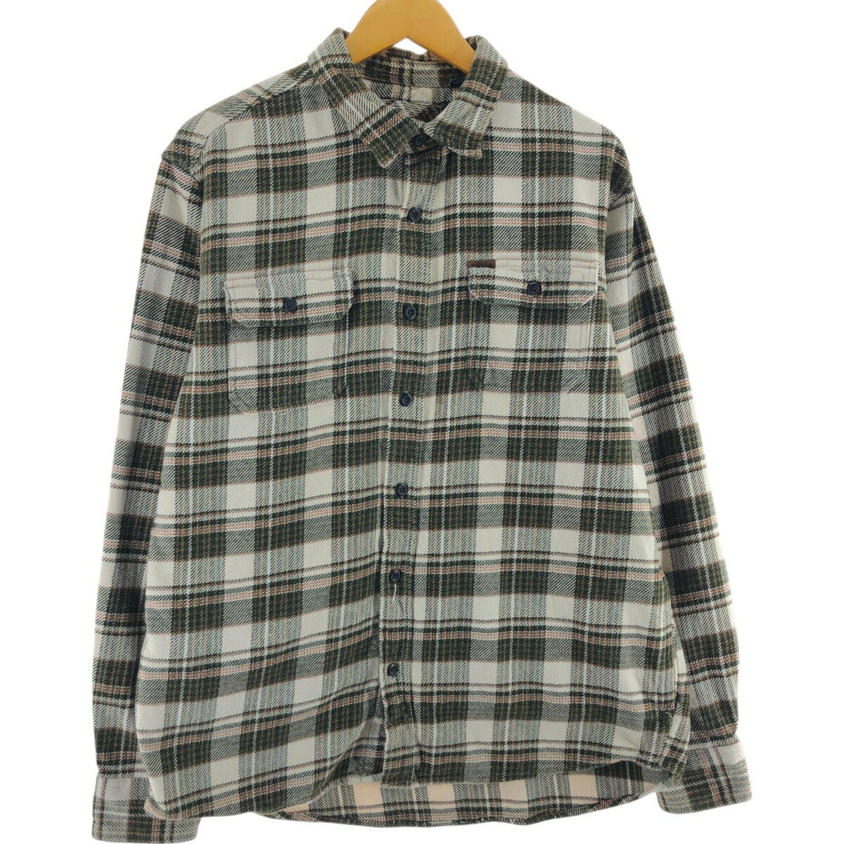 古着 オービス ORVIS 長袖 ヘビーネルチェックシャツ メンズL相当 /eaa505711 【中古】 【241201】 【SS2506_30】
