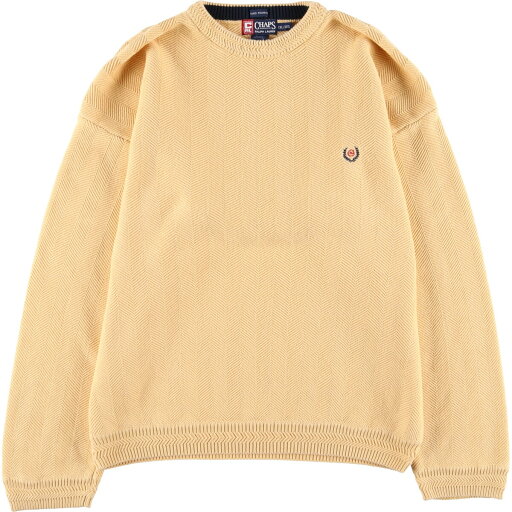 古着 ラルフローレン Ralph Lauren CHAPS チャップス ヘリンボーン コットンニットセーター メンズXXL相当 /eaa506265 【中古】 【241206】 古着 ラルフローレン Ralph Lauren CHAPS チャップス ヘリンボーン コットンニットセーター メンズXXL相当 /eaa506265 【中古】 【241206】