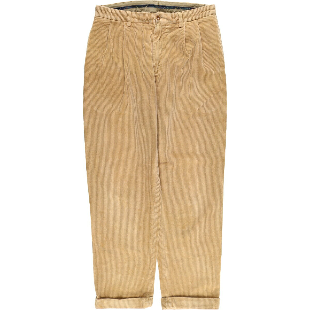 古着 ラルフローレン Ralph Lauren POLO by Ralph Lauren ツータック コーデュロイパンツ メンズw34相当 /eaa506425 【中古】 【241206】(4)